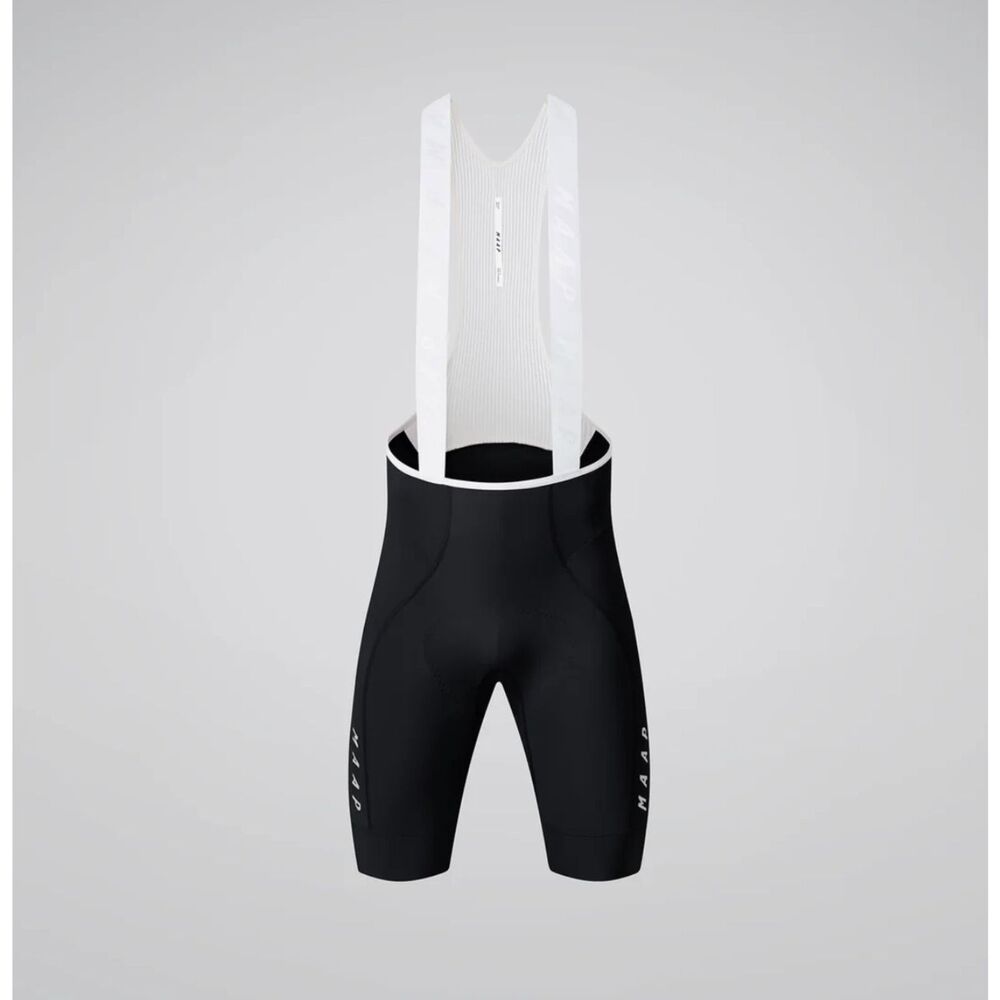 MAAP Men’s Team Bib Evo Size Large In Black/White - MSRP $295